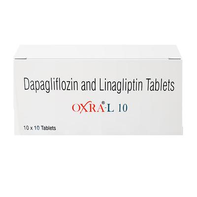 OXRA L 10 Tablet 10's - Diabetes-Ant
