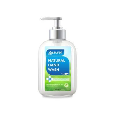 Assureit Natural Hand Wash With Aloe Vera & Vitamin E 250 ml - Hand Wash & Soaps