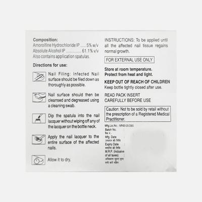 AMROLSTAR Nail Lacquer 2.5ml - Fungal Infections-Taa