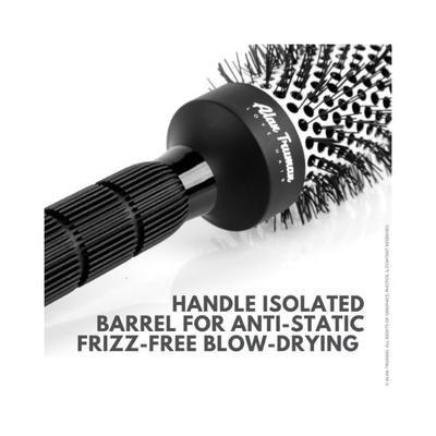 Alan Truman White Ceramic Blow-Drying Brush-Medium 0.25 ml - Hair Brushes