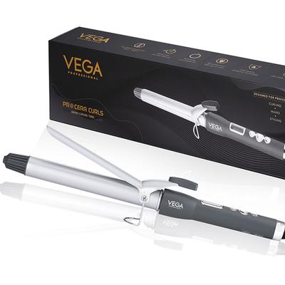 VEGA Professional Pro Cera Curls 28mm Barrel Hair Curler, (VPMCT-05) 1's - Rollers & Curlers