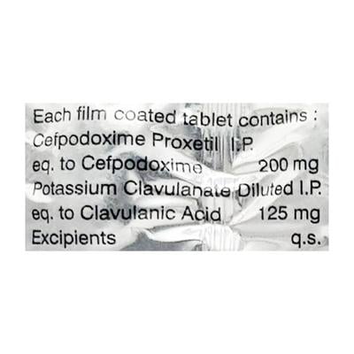 KEFODIME CV 200mg Tablet 10's - Bacterial Infections-Cep