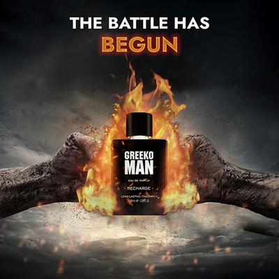 Greeko Man Perfume For Men (Recharge) 100 ml - Men Perfumes (Edt/Edp)