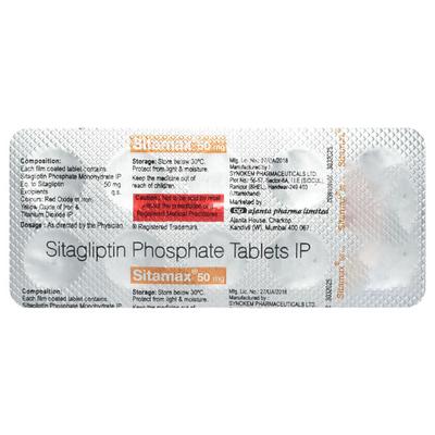 SITAMAX 50 Tablet 10's - Diabetes-Ant