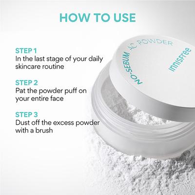 Innisfree No-Sebum AC Powder 5 gm - Loose Powder