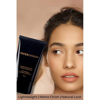 Faces Canada Weightless Matte Finish Foundation Beige 03 35 Ml - Foundation