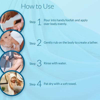 Baby Organo Ayurvedic Nourishing Body Wash - Manjistha & Aloevera 200 ml - Baby Body Wash