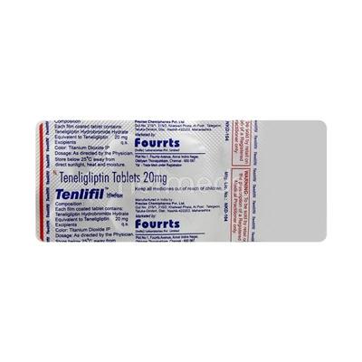 Tenlifil 20mg Tablet 10'S - Diabetes-Ant