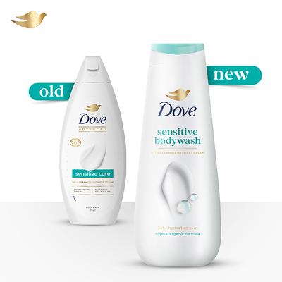 Dove Sensitive Care Bodywash with Triple Hydration Serum 250 ml - Shower Gels & Body Wash
