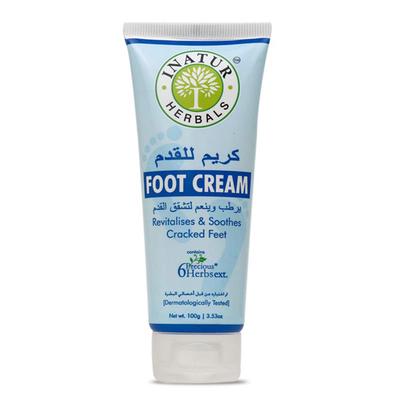Inatur Herbals Foot Cream 100 gm - Foot Creams & Lotions