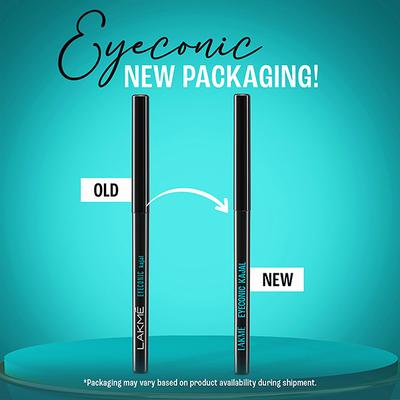 Lakme 9 to 5 Eyeconic Kajal, Smudgeproof, Waterproof, lasts 24 Hrs, Regal Green, 0.35gm - Kajal & Kohls