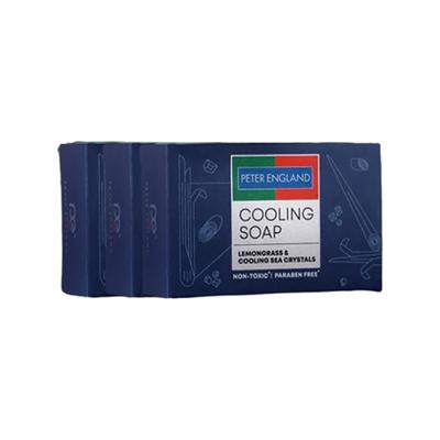 Peter England Cooling Soap 100gm each 3's - Soaps