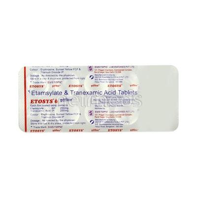 Etosys Tablet 10'S - Bleeding Disorders-Hae