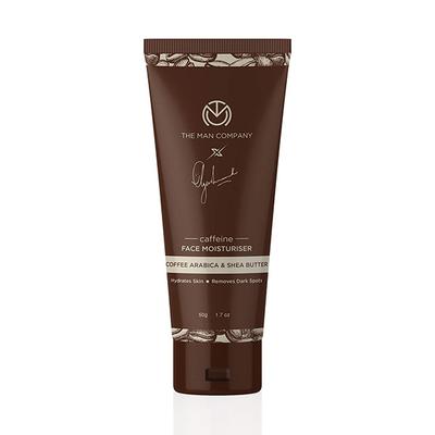 The Man Company Caffeine Face Moisturiser with Coffee Arabica and Shea Butter 50gm - Face Creams