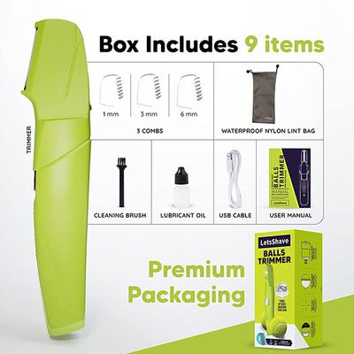 LetsShave Balls Trimmer - Hair Removal Accessories