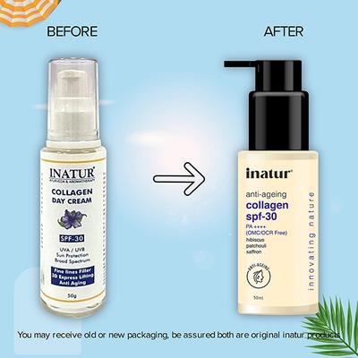 Inatur Collagen Day Cream SPF30 50 gm - Day Cream