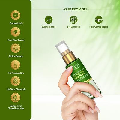 Lotus Botanicals Cucumber & Aloe Vera Pore Tightening Face Toner, For All Skin Types 50 ml - Toners