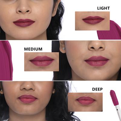 Plum Matte In Heaven Liquid Lipstick - Very Berry - 128 4.5 ml - Lipsticks