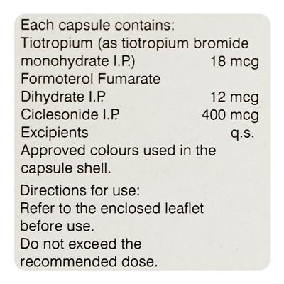 Trimium Transcaps 15'S - Asthma/COPD-Ast