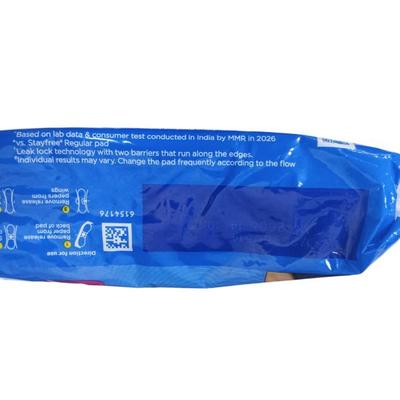 Stayfree Secure Cottony comfort with DOUBLE PROTECTION Sanitary Pads (XL) 6's - Sanitary Napkins