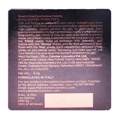 Colorbar Bewitching Eye Shadow Palette Bep002 6.4 Gm - Eyeshadow, Bases & Primers