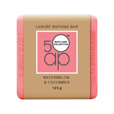 50 ap Luxury Bathing Bar - Watermelon & Cucumber 125 gm - Soaps