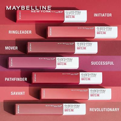 Maybelline New York Super Stay Matte Ink Liquid Lipstick x Pinks Edition, 160 Mover 5 ml - Lipsticks
