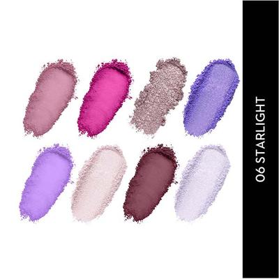 Sugar Cosmetics Blend The Rules Eyeshadow Palette - 06 Starlight (Lilacs & Pinks) 10.4 gm - Eye Shadow Palettes