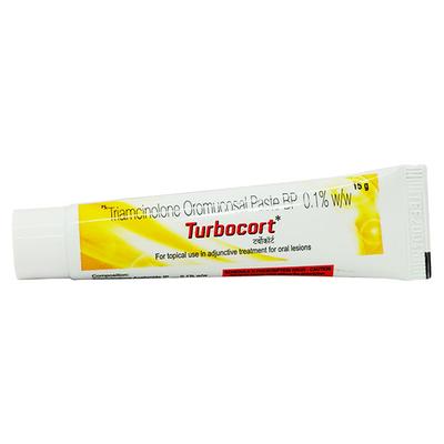 TURBOCORT Oral Paste 15gm - Oral Care - P-Mou