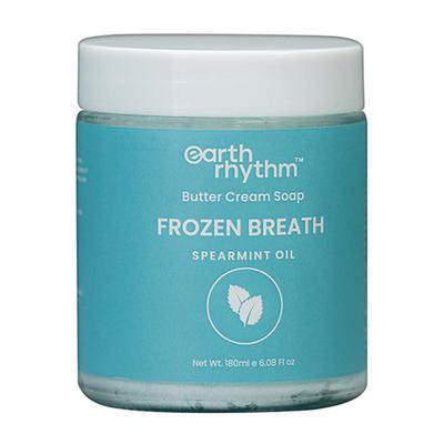 Earth Rhythm Frozen Breath Butter Cream Soap 100 gm - Soaps