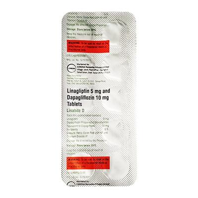 LINABITE D Tablet 10's - Diabetes-Ant