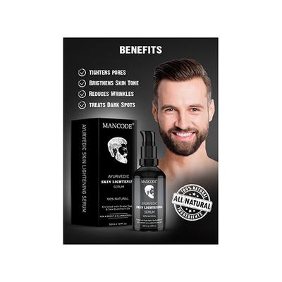 Mancode Ayurvedic Skin Lightening Serum 50 ml - Face Moisturizers