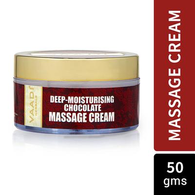 Vaadi Herbals Deep-Moisturising Chocolate Massage Cream 50 gm - Face Creams