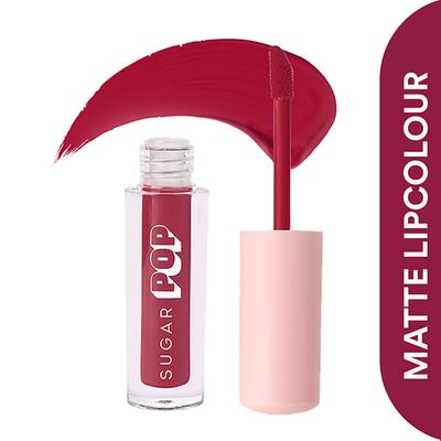SUGAR POP Matte Lipcolour - 04 Raspberry 1.6 ml - Liquid Lipsticks