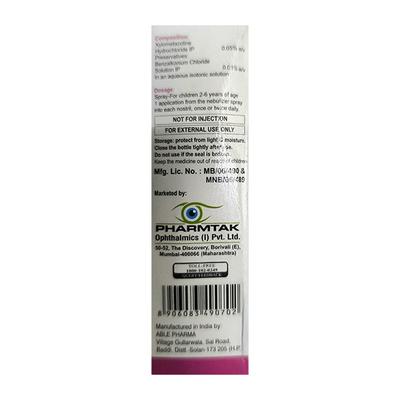 NASO P Nasal Spray 10ml - Nasal Congestion-Nas