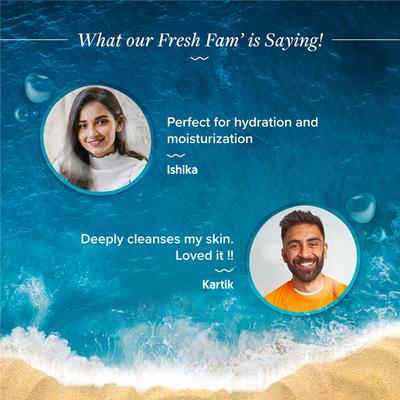 Aqualogica Hydrate Plus Refresh Toning Mist Coconut Water & Hyaluronic Acid Hydrate + Nourish 100ml - Face Mists