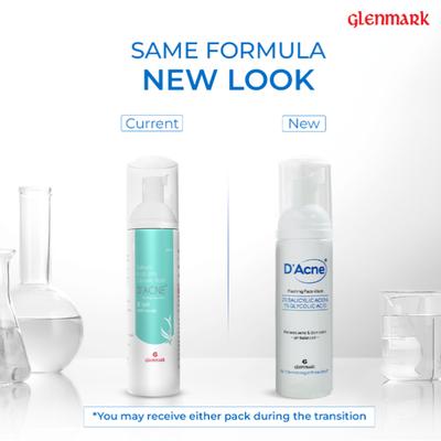 D Acne Foaming Face Wash Foam 60ml - Face Wash & Cleansers