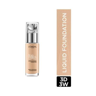 L'Oreal Paris True Match Super-Blendable Foundation Warm/Undertone 30ml - Foundation