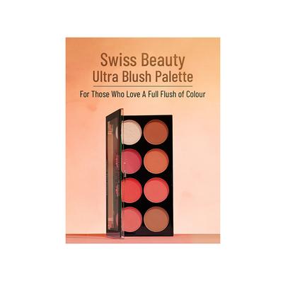 Swiss Beauty Ultra Blush Palette Shade-5 16 gm - Blushes