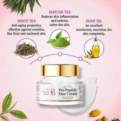 The Beauty Sailor Pro Peptide Face Cream Anti-Aging and Rejuvenating 50 gm - Day Cream