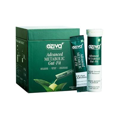 OZiva+ Advanced Metabolic Gut-Fit for Gut & Metabolic Heath 60's - Digestive Health