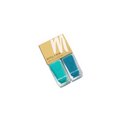 MyGlamm 2IN1 Nail Paint-Poolside Soiree 1 gm - Nail Polish
