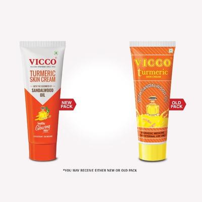 Vicco Turmeric Skin Cream with Sandalwood Oil 30 g - Skin-Treatment