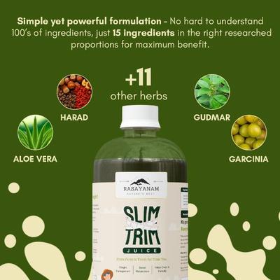 Rasayanam Slim Trim Juice 750 ml - Weight Loss