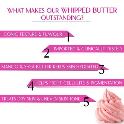 Skin Pot Co Firmer Bongos and Buns Whipped Butter - Strawberry + Vanilla 100 gm - Body Butter