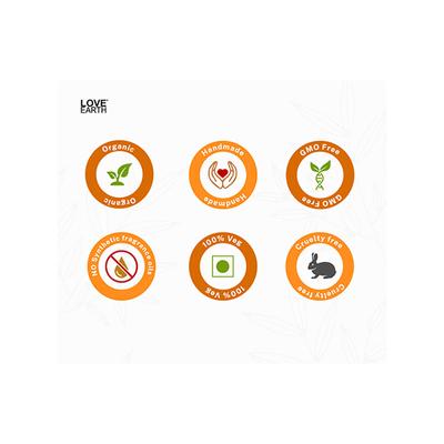 Love Earth Vitamin C Kit for Skin Protection, Radiance And Even Skin Tone with Vitamin C & E 1's - Face Serum