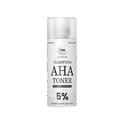 TNW The Natural Wash Clarifying AHA Toner with 5% Glycolic Acid and Lactic Acid 100 ml - Face Mists