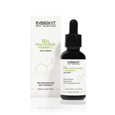 Insight Cosmetics 10% Niacinamide Vitamin C Face Serum 30 ml - Face Serum