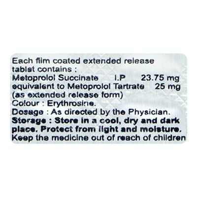 SELOTOL XL 25mg Tablet 10's - Hypertension-Bet