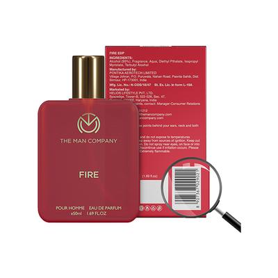 The Man Company Fire Eau De Parfum 50 ml - Men Perfumes (Edt/Edp)
